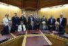 Growing Mid Wales Partnership members and UK Government officials